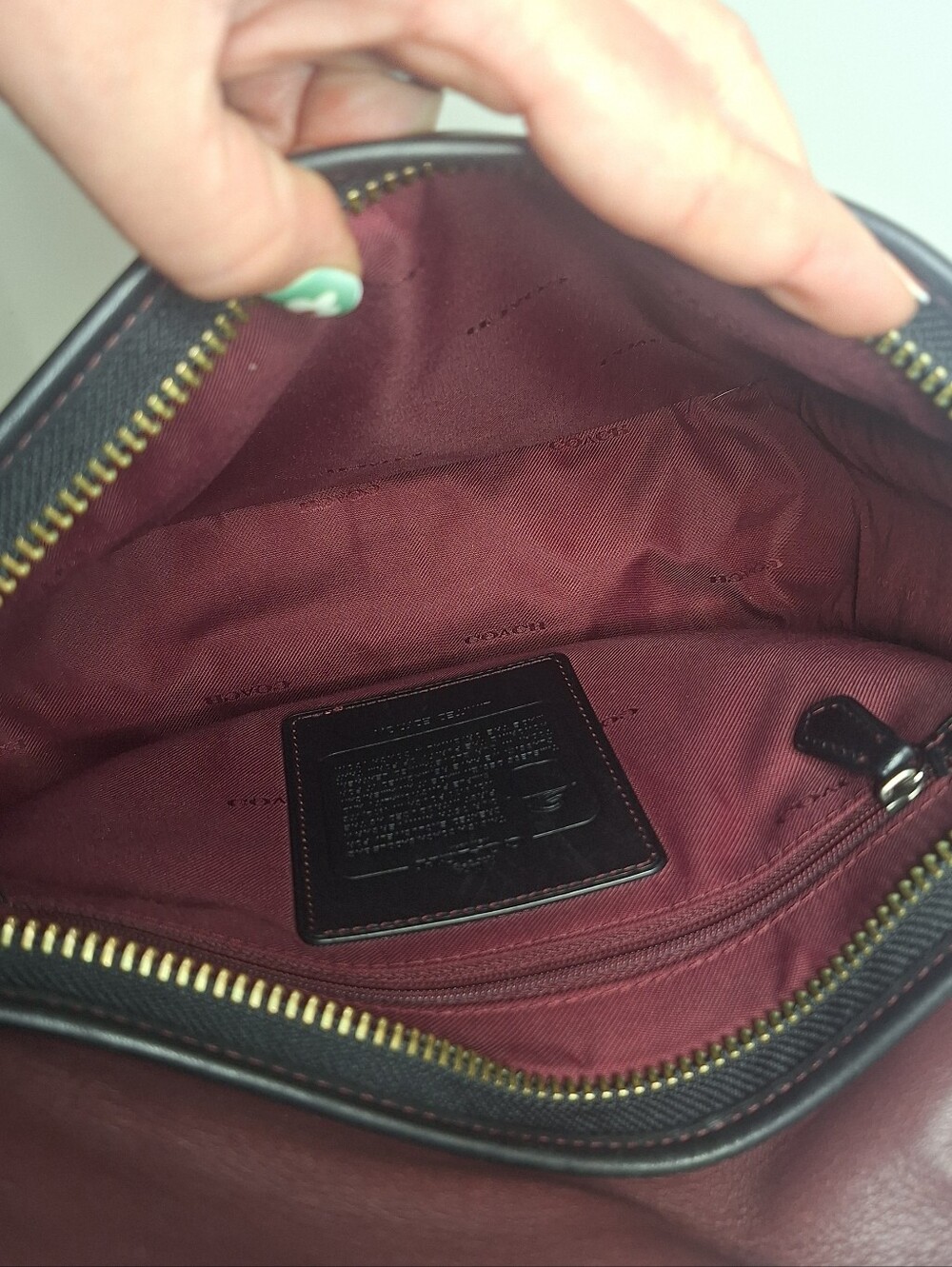 Coach Saddle Bag 75th Anniversary Leather Purse Crossbody 55298 Black Re-edition - Picture 8 of 16